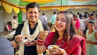 Dulhan Pehli Bar Shadi mai Gayi🥰 vlog trending marriage couple viral meghachaube [upl. by Nalym527]