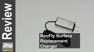 RocFly 65W AC Adapter Charger 15V 4A For Microsoft Surface Book Tablet [upl. by Eemia]