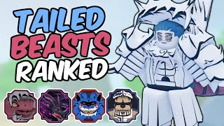 Every Tailed Beast RANKED From F To S  Shindo Life Tailed Spirit Tier List [upl. by Eilarol]