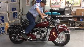 Kiwi Indian Motorcycles How to start and ride your Indian motorcycle [upl. by Barn213]