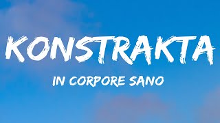 Konstrakta  In Corpore Sano Lyrics Serbia 🇷🇸 Eurovision 2022 [upl. by Lesser46]