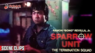 SPARROW UNIT 1987  SCENE CLIP 1  Ramon Bong Revilla Jr Ronnie Ricketts Debbie Miller [upl. by Franni]