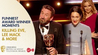 Funniest Moments  Killing Eve Lee Mack amp More  BAFTA TV Awards 2019 [upl. by Nysila]