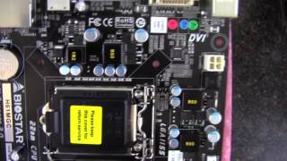 BioStar H61MGC Intel Motherboard [upl. by Eelasor348]