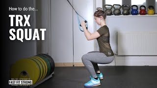 TRX Squat [upl. by Kampmann]