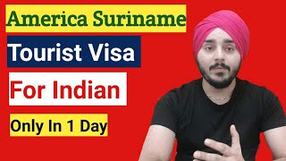 America Suriname e visa for Indian  Suriname visa for Indians  How to apply Suriname e visa [upl. by Ramraj]