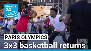 3x3 basketball back for the Paris Olympics • FRANCE 24 English [upl. by Illehs677]