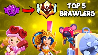 Top 5 BEST Brawlers in Ranked for Season 30 NEW META [upl. by Sumaes]