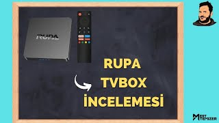 Atv Romlu  Rupa Android Box İncelemesi [upl. by Yeltnerb75]