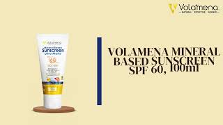 Volamena Sunscreen SPF 60 Gel Ultra Matte UVA UVB Protection Review benefits amp use sunscreen [upl. by Shama]