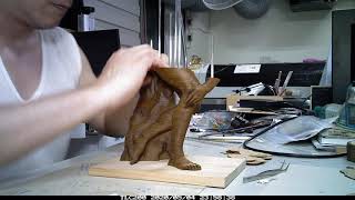 Sculpting Discobolus Statue｜British Museum ｜Timelapse [upl. by Eves]