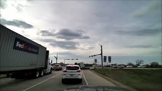 02 27 24 SH114 FM156 not a turn lane clip [upl. by Zendah]