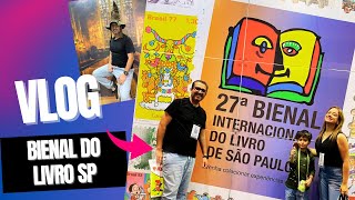 VLOG 27ª Bienal do livro de SP [upl. by Arrim]