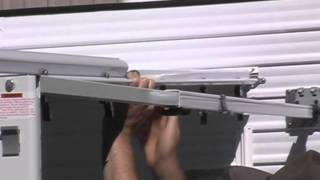 Wormald Canvas rollout awning walls instructions [upl. by Malsi4]