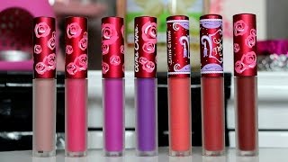 ♡ Revue  Lime crime  Velvetines [upl. by Breena]