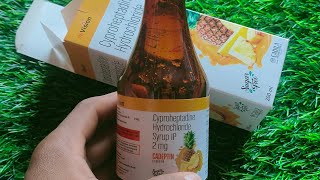 Cyproheptadine Hydrochloride Syrup IP 2Mg [upl. by Kirsti169]