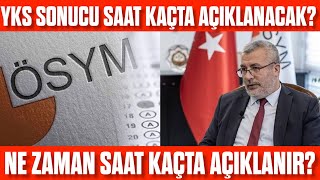 YKS sonucu saat kaçta açıklanacak Ne zaman açıklanacak [upl. by Battista]