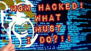 Las Vegas MGM Resorts Cyber Attack  What Should I do Vegas Vlog  MGM Rewards Bellagio ARIA [upl. by Agem]