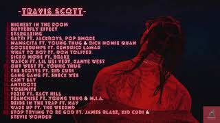 Travis Scott  Greatest Hits playlist  Best Songs Of Travis Scott Playlist 2024 [upl. by Sabu]