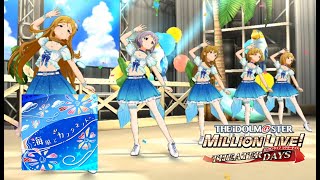 海風とカスタネット  MILLIONSTARS Team2nd  MV  The iDOLMSTER Million Live Theater Days [upl. by Jedlicka479]