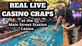 Live Casino Craps Hawaii Craps Shooters at the Main Street Station Casino [upl. by Mall]