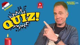 LiveQuiz mit tollen Preisen zum ersten Advent [upl. by Keare]