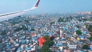 Landing at Mumbai Airport [upl. by Nosro]