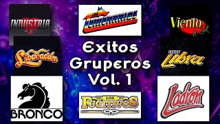 10 Exitos Gruperos en Video Vol 1 [upl. by Ibbie492]