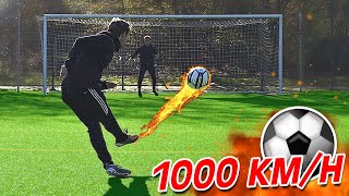 1000 kmh Freistoß Fußball Challenge MONSTER 3  Das Finale [upl. by Llertnod]