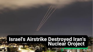 Israels October Airstrike Destroyed Top Secret Nuclear Lab In Iran [upl. by Benedetto]