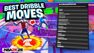 The BEST DRIBBLE MOVES FOR 66  Builds on NBA 2K25 How to GET OPEN on NBA2K25 EASY [upl. by Yllehs]