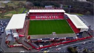 Oakwell Stadium  Home of Barnsley FC capacity 23 287 [upl. by Aikal]