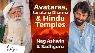 Kalki 2898 AD Director Nag Ashwin Explores Avataras Sanatana Dharma amp Hindu Gods with Sadhguru [upl. by Enelyahs834]