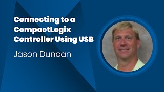 Connecting to a Compactlogix using USB [upl. by Asserak548]