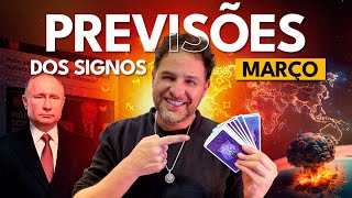 PREVISÕES DOS SIGNOS PARA MARÇO E TAROT  DANIEL ATALLA [upl. by Nytsirc]