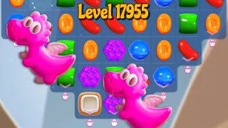 Candy Crush Saga Level 17955 Ufo 🛸 Winner [upl. by Eibur]