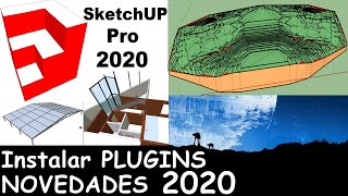 PLUGINS PARA SKETCHUP  Descarga  Instalación  Novedades [upl. by Assiralk]