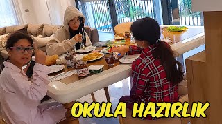 SABAH RUTİNİ  OKULA HAZIRLIK  VLOG  EYLÜL SILA MİRA [upl. by Tem38]