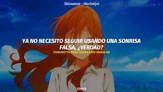 Horimiya Piece Opening Full  Shiawase Happiness  Omoinotake  AMV sub español [upl. by Lennahs]