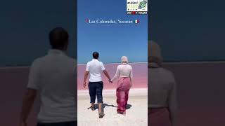 Visita las Coloradas en Yucatán yucatan lascoloradas paisaje monterrey vuelo mex mx hoteles [upl. by Nimsaj55]