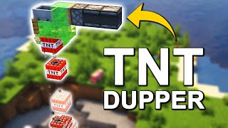 EASY TNT Duper in Minecraft 121 Tutorial [upl. by Nairrot]