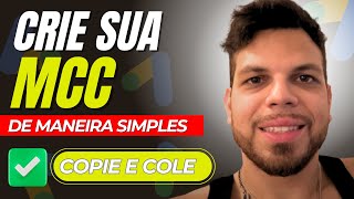 Como Criar Conta MCC De Maneira Simples Atualizado  Google Ads Copie E Cole [upl. by Celinda]