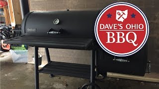 Bayou Classic Offset Smoker Costco Assembly and Overview  Putting Together a Stick Burner [upl. by Lamb]