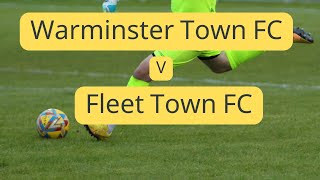 Warminster Town FC 2 v Fleet Town FC 4 [upl. by Eivla]