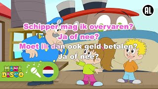 SCHIPPER MAG IK OVERVAREN  Kinderliedjes  Karaoke  Minidisco [upl. by Louis]