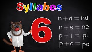 Foufou  Les Syllabes pour les enfants Learn Syllables for kids Serie06 4K [upl. by Annais]