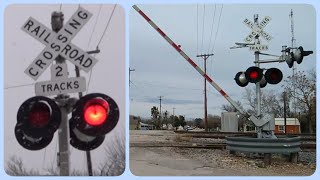 Railroad Crossings with Incandescent Lights Part 1 [upl. by Adnaval907]