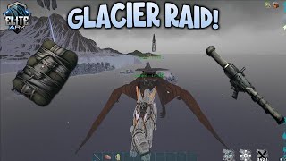 RAIDING GLACIER BASE ON ISLAND IN ARK [upl. by Aropizt]