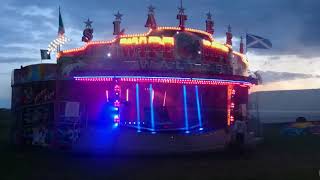 Slaters Family Funfair  Seahouses 2017 [upl. by Arhsub794]