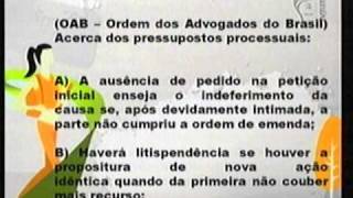 Processo e Pressupostos Processuais 06 [upl. by Asus87]